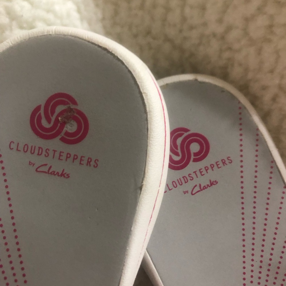 Clarks Cloudsteppers Hot Pink Sandals Size 11 - Picture 2 of 8